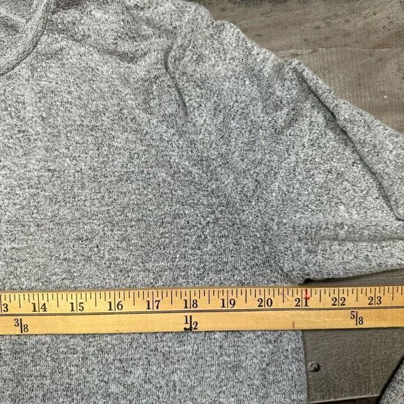 Zyia Active Women’s Size Large Pullover Sweater Grey Long Sleeve Performance Top - Picture 5 of 10